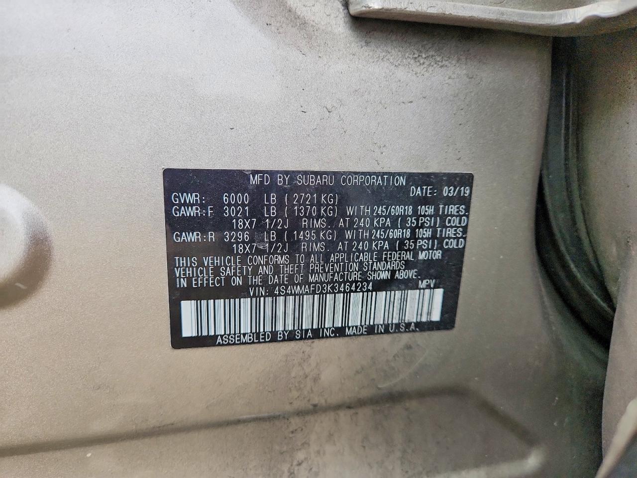 Subaru Ascent Premium