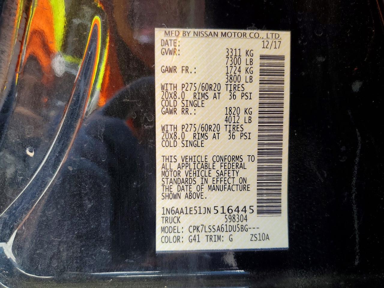 Nissan Titan Sv
