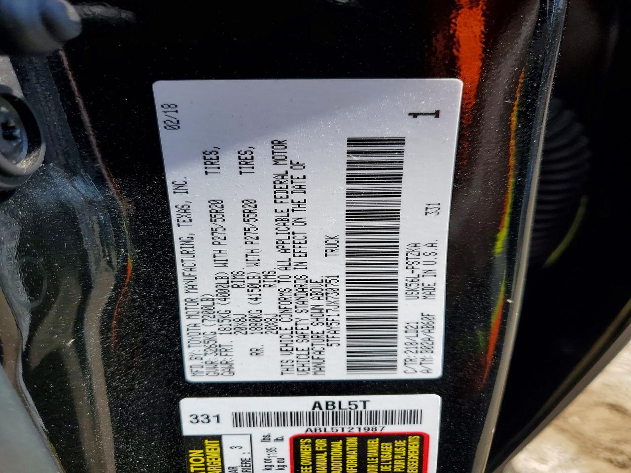 Toyota Tundra 1794 Edition