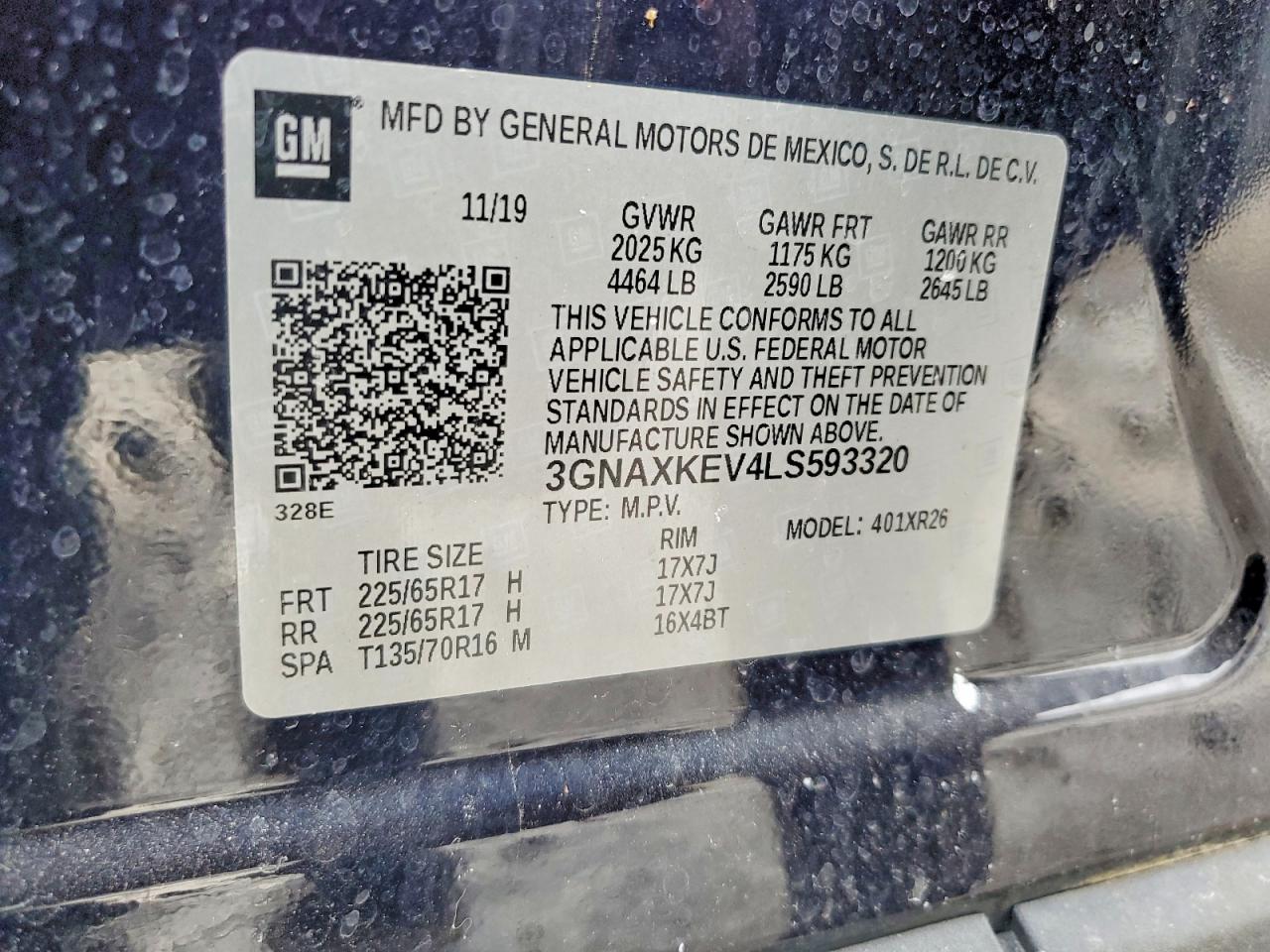 Chevrolet Equinox Lt