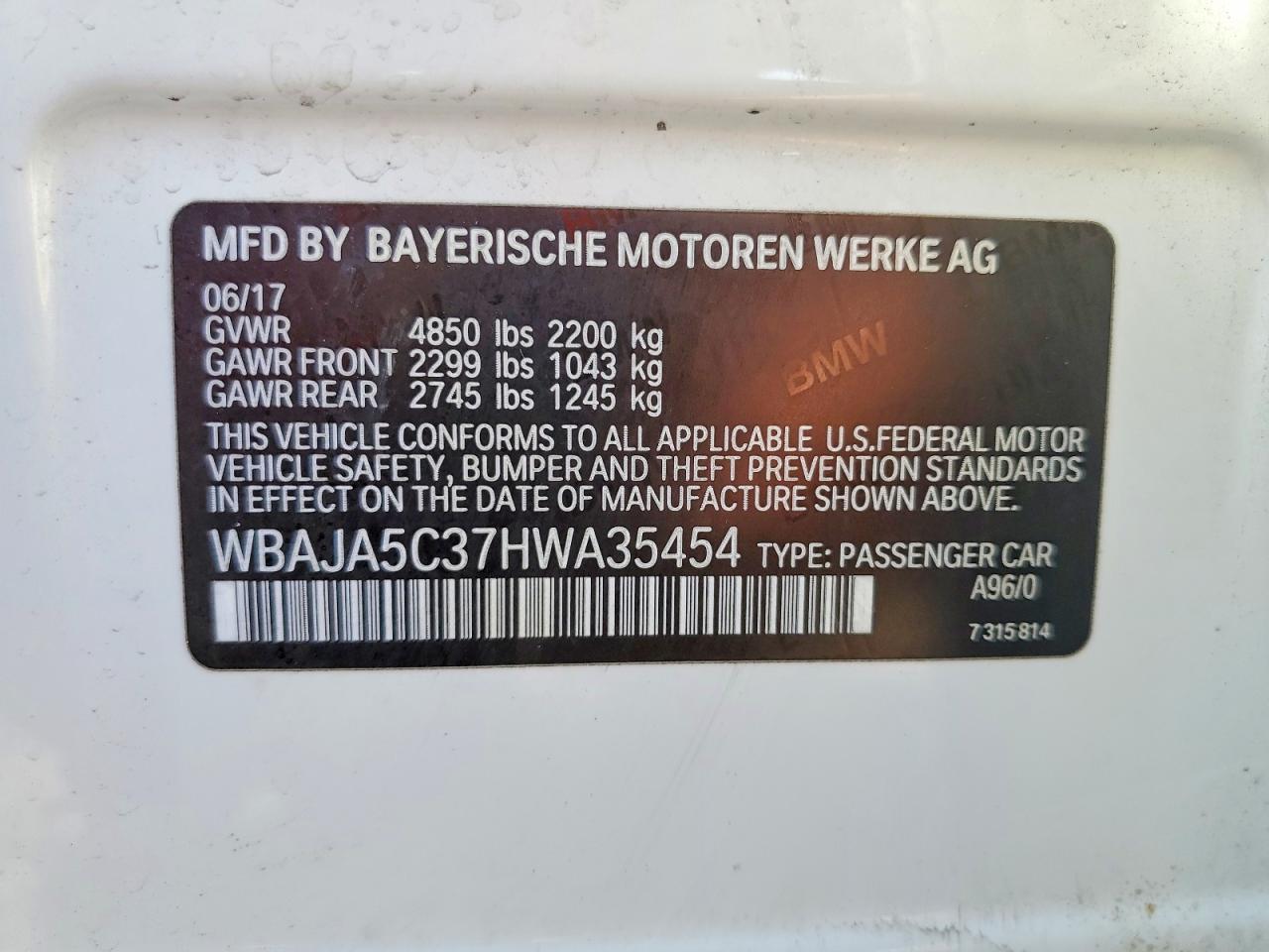 BMW 5 Series I