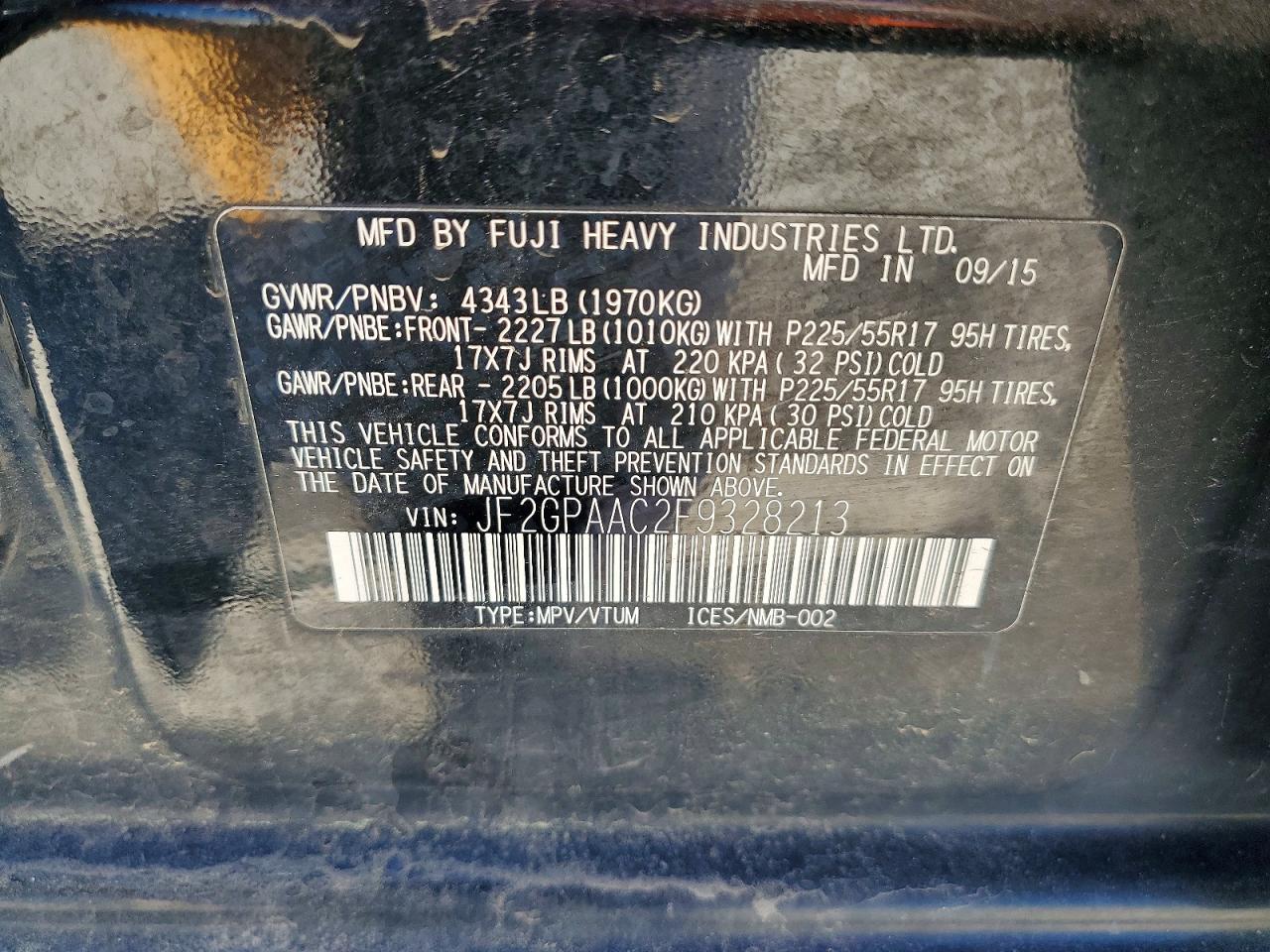 Subaru Xv