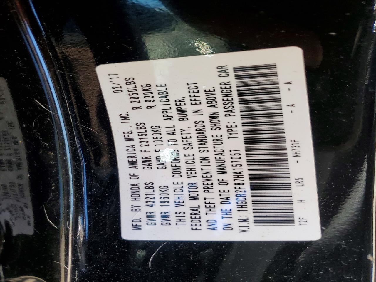 Honda Accord Exl