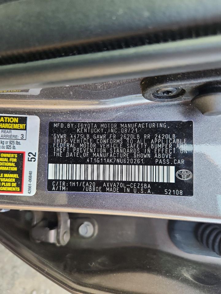 Toyota Camry Se