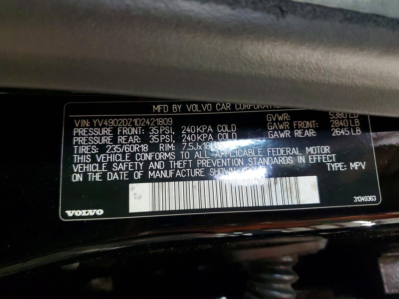 Volvo XC60 T6