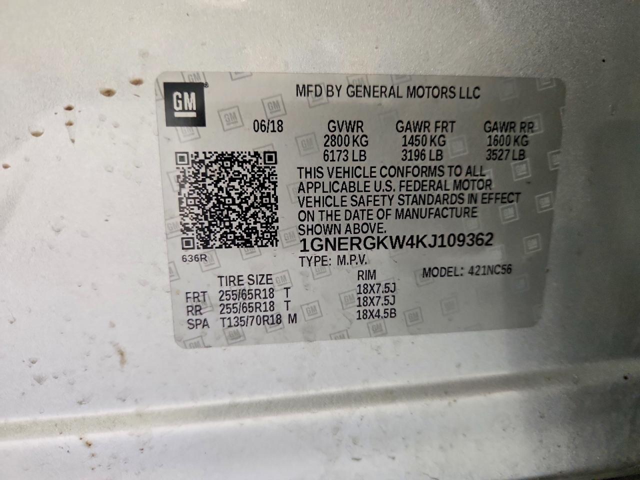Chevrolet Traverse Lt