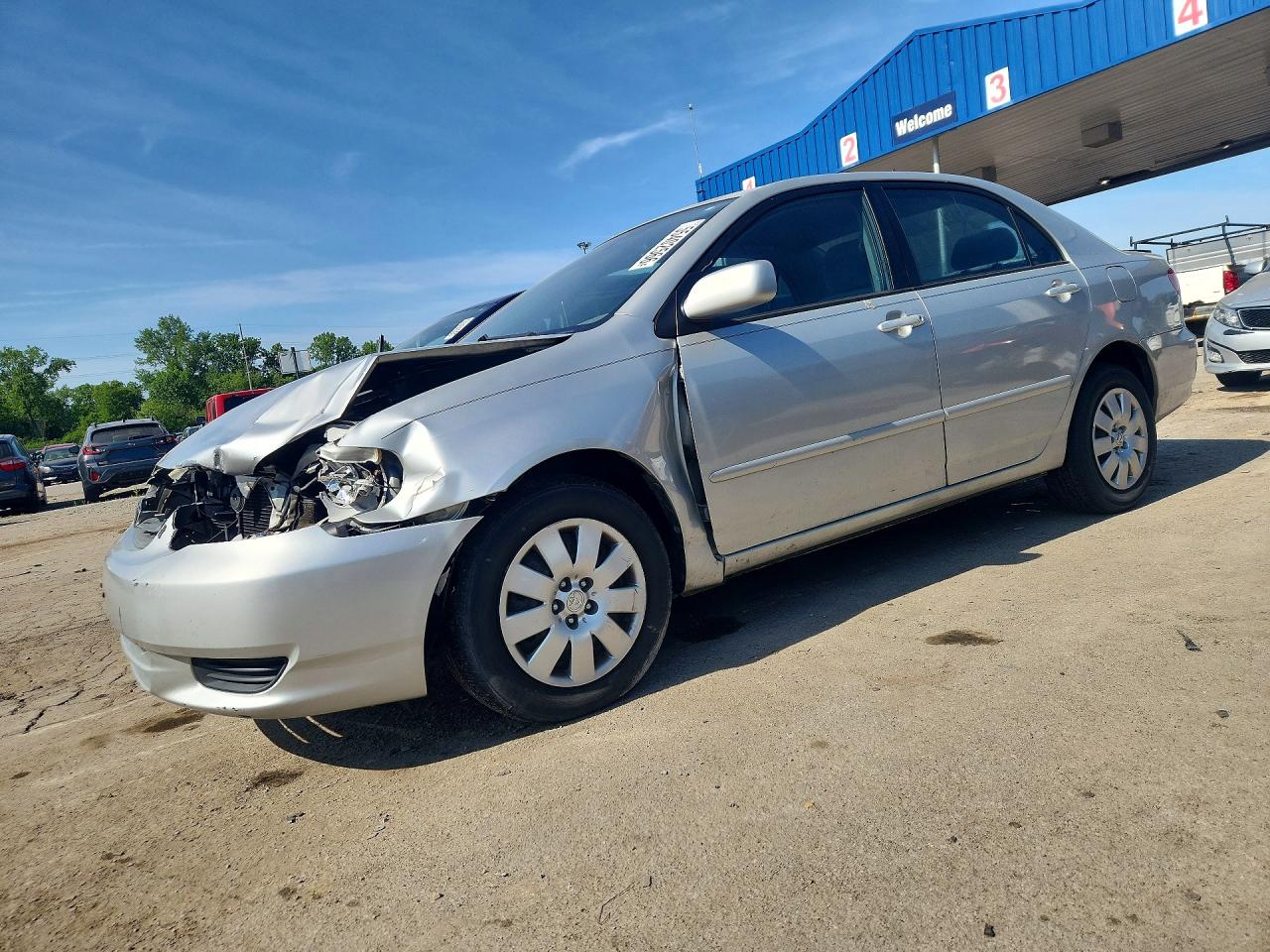 Salvage Toyota Corolla Image