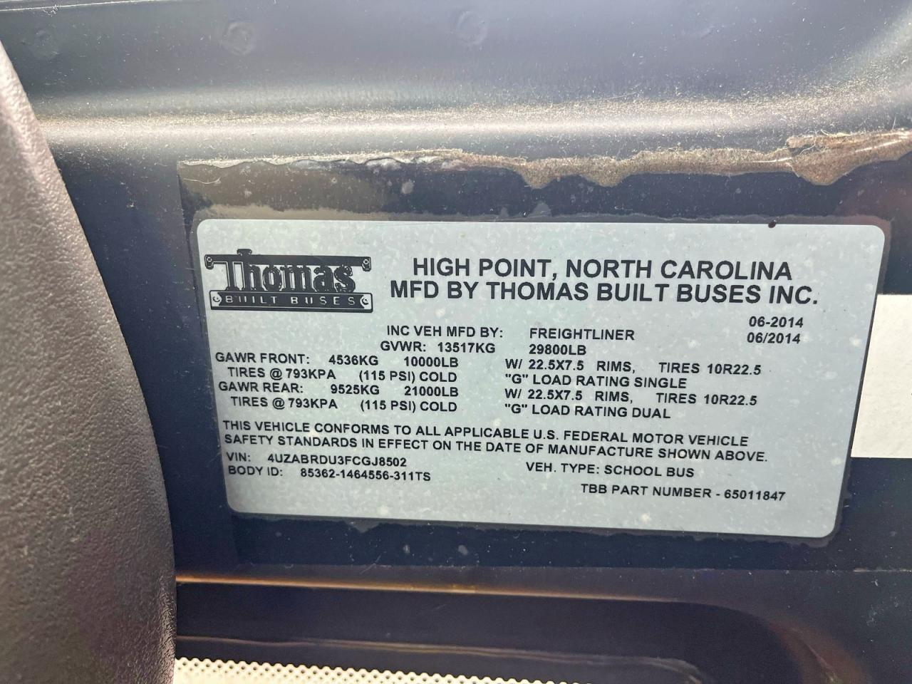 Freightliner Chassis B2b