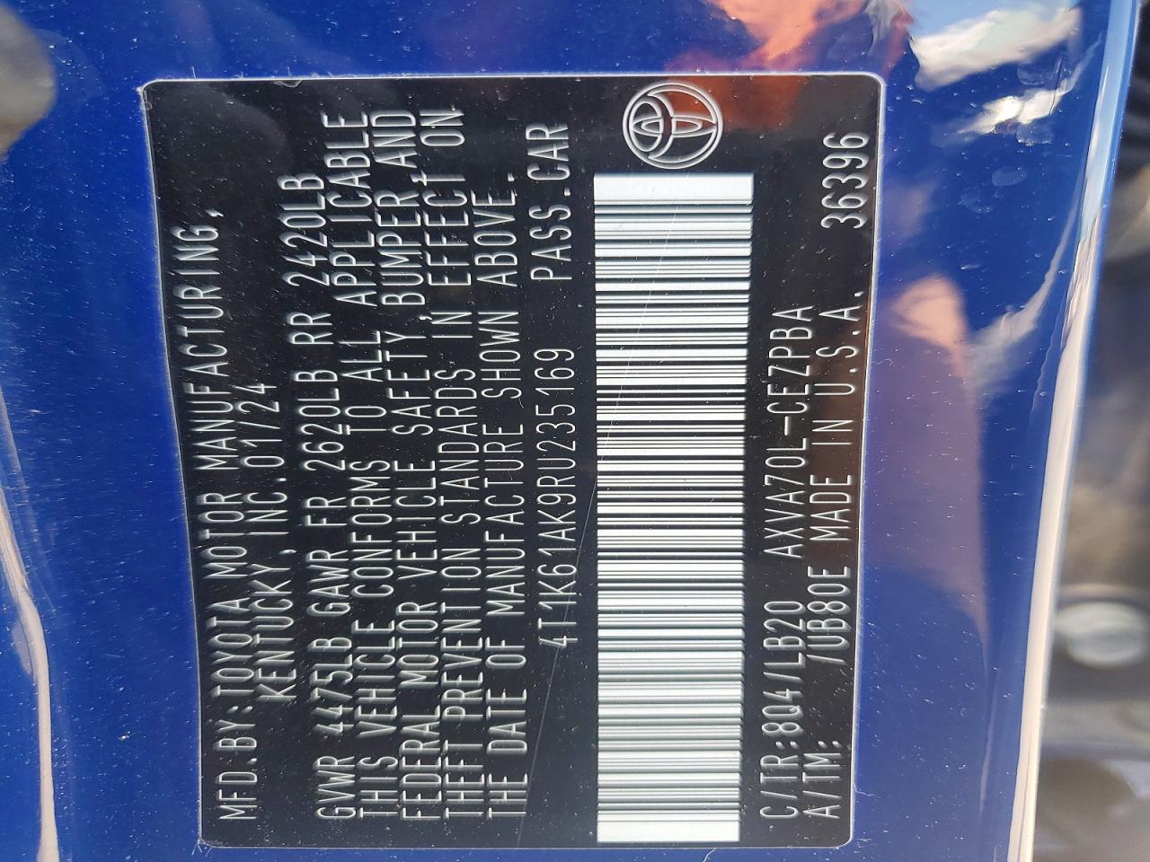 Toyota Camry Xse