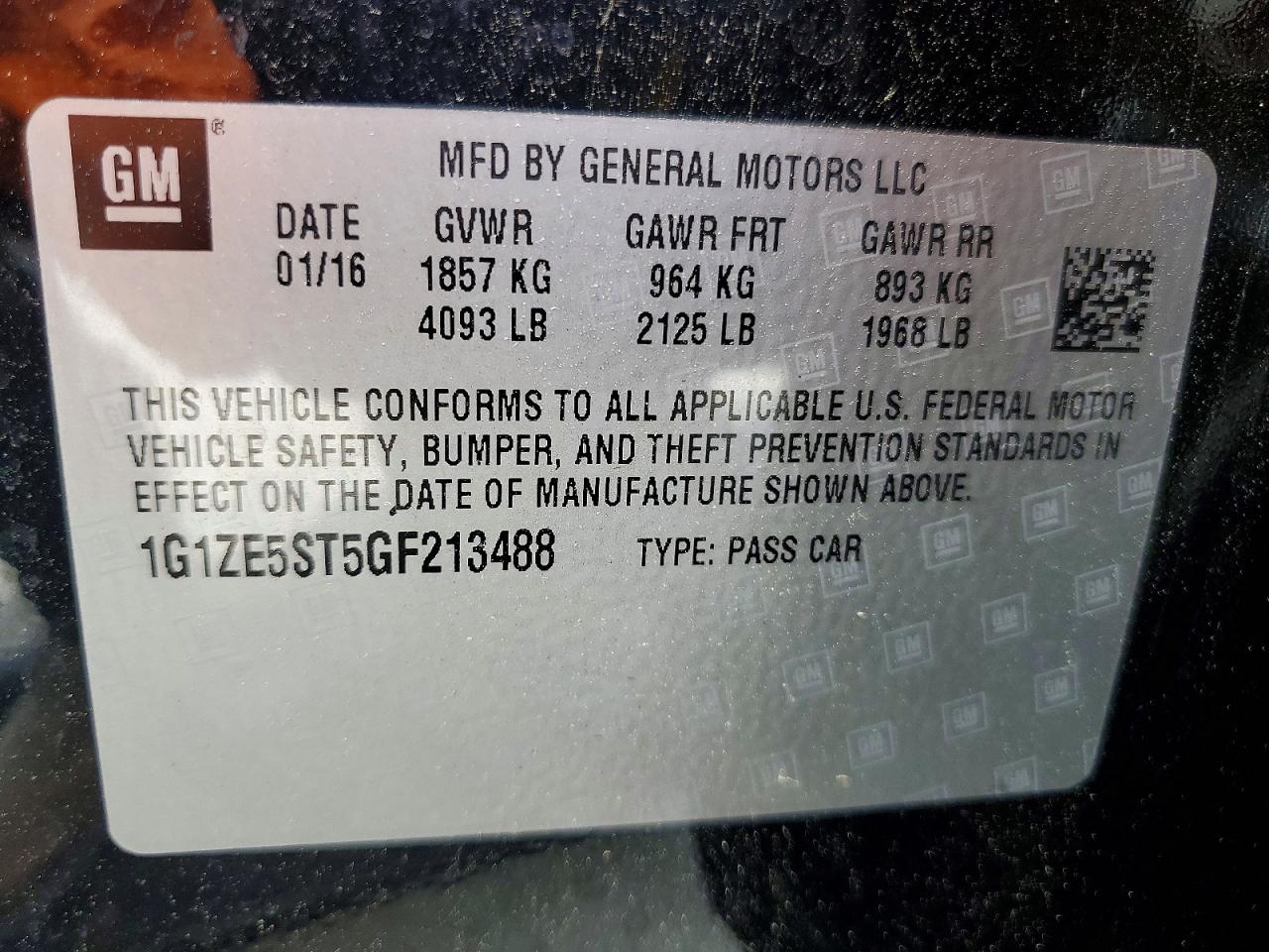 Chevrolet Malibu Lt