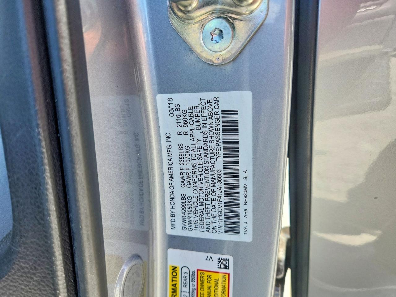 Honda Accord Ex