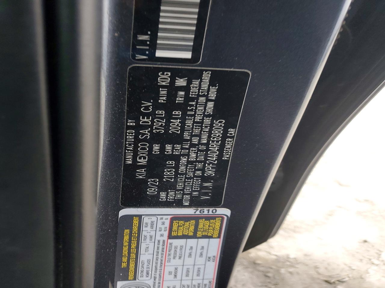 Kia Forte Lx