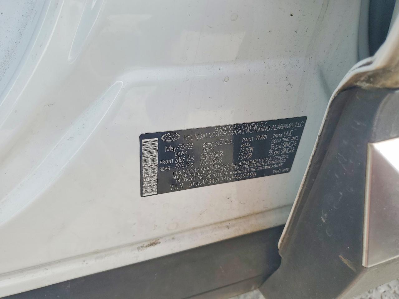 Hyundai SANTA FE Sel
