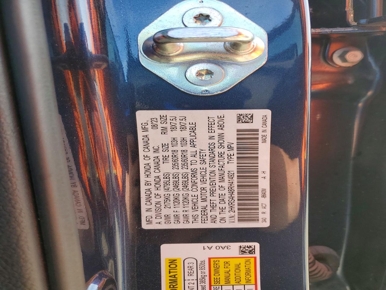 Honda Crv Ex