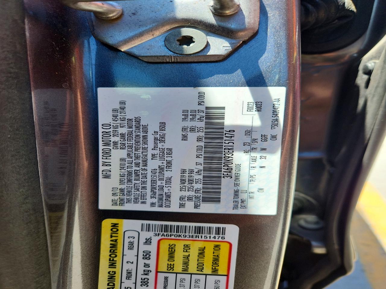 Ford Fusion Titanium