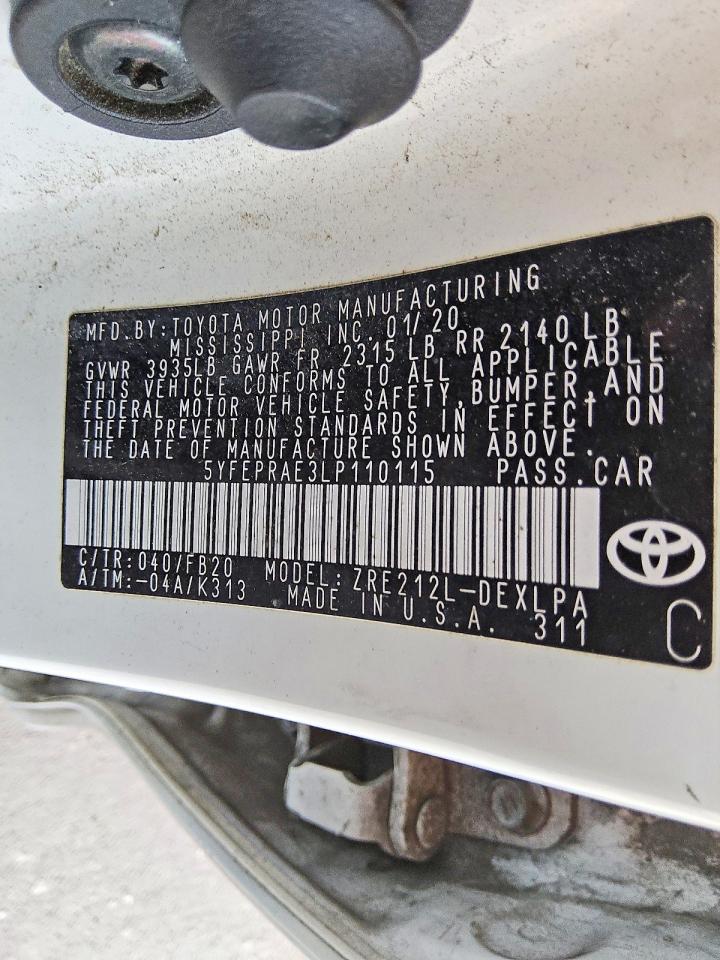 Toyota Corolla Le