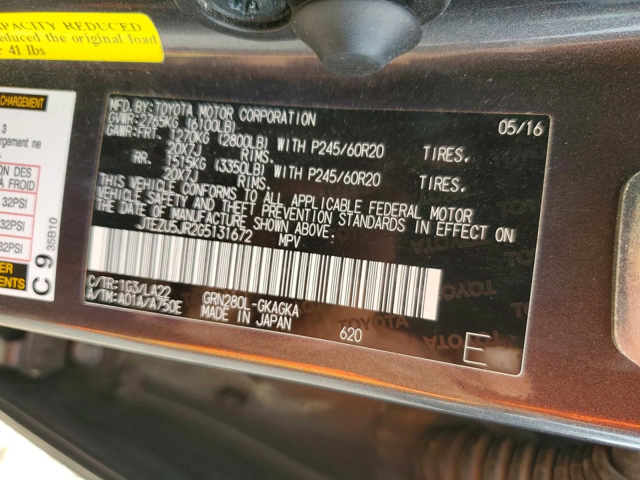Toyota 4Runner Limited