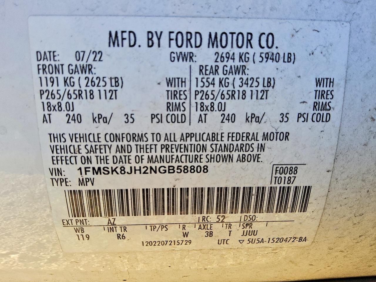 Ford Explorer Timberline