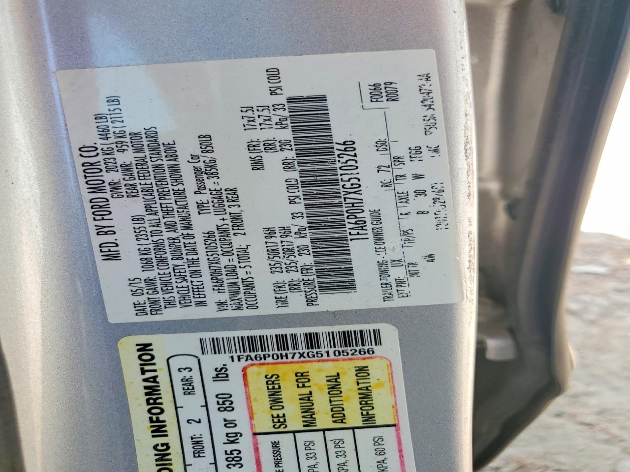 Ford Fusion Se