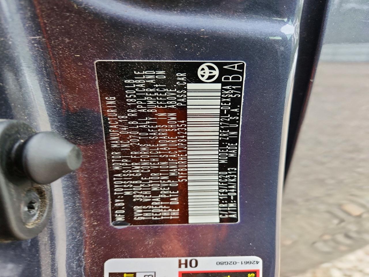 Toyota Corolla Se