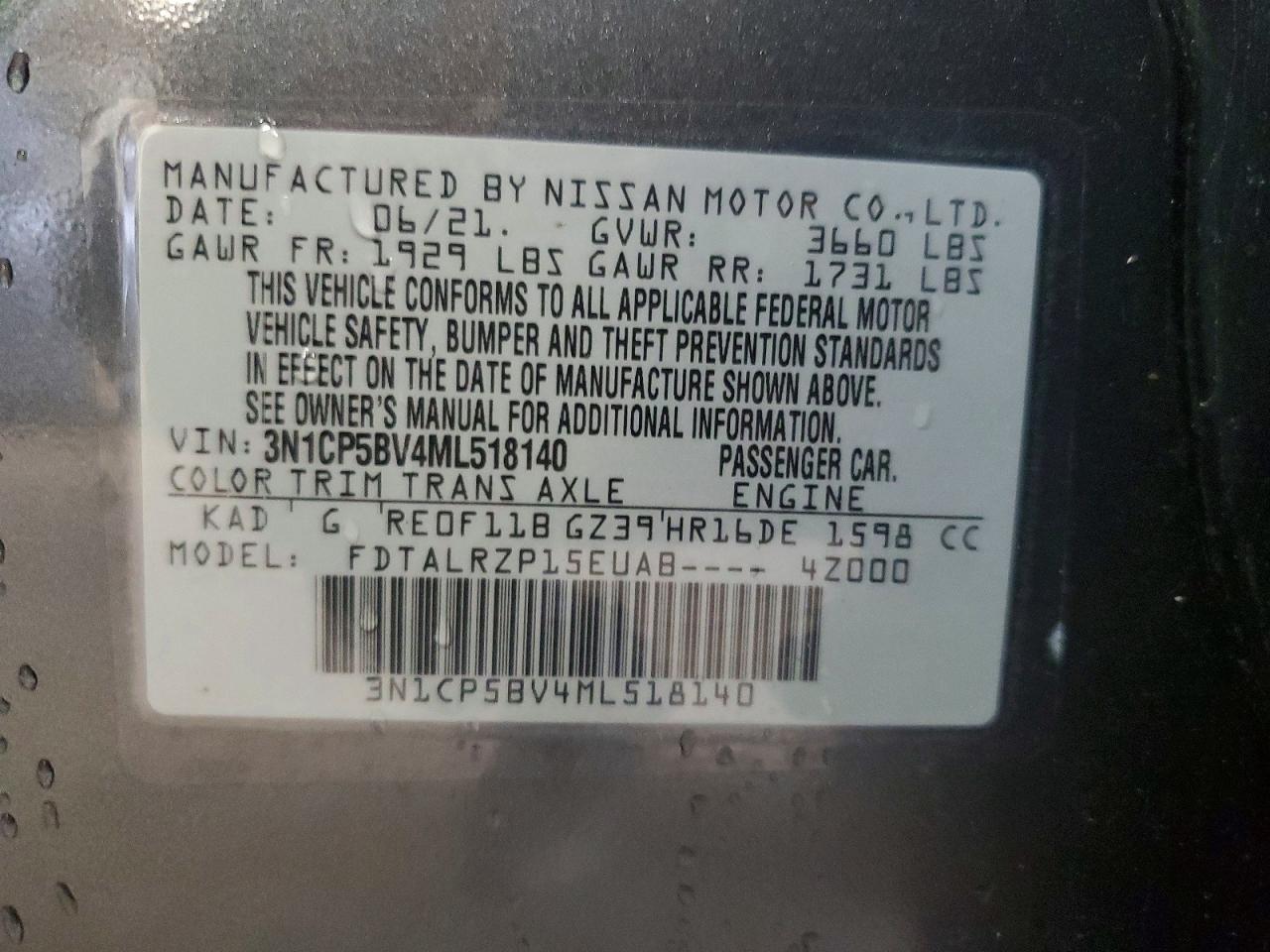 Nissan Kicks S