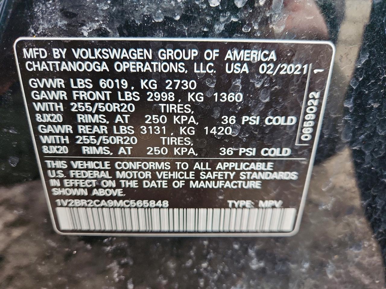 Volkswagen Atlas Sel