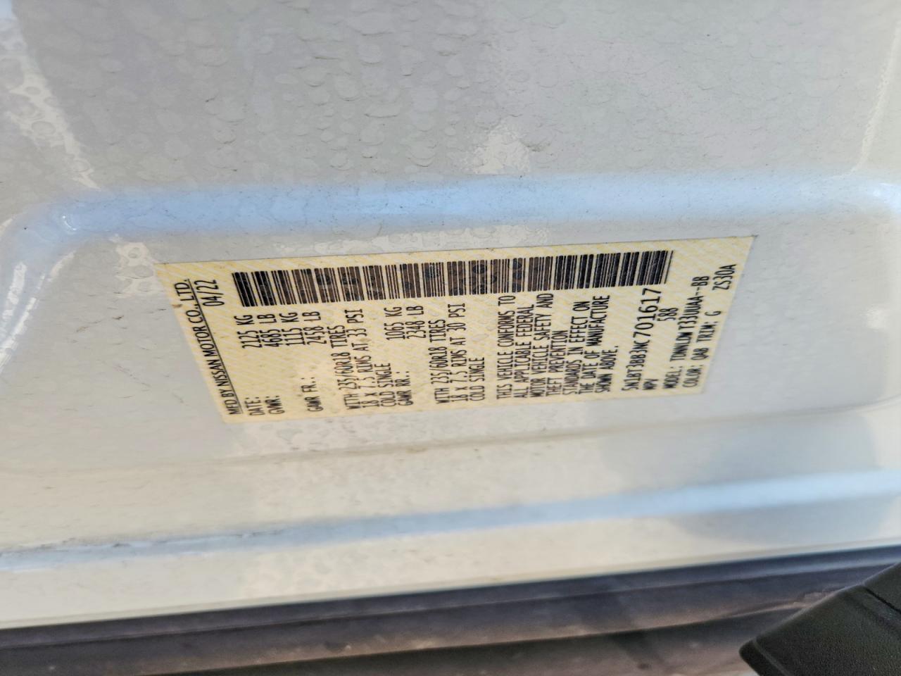 Nissan Rogue Sv