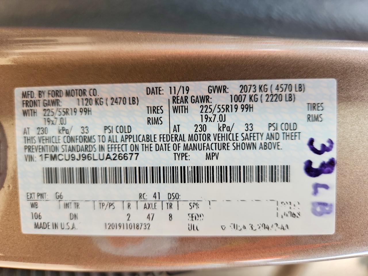 Ford Escape Titanium