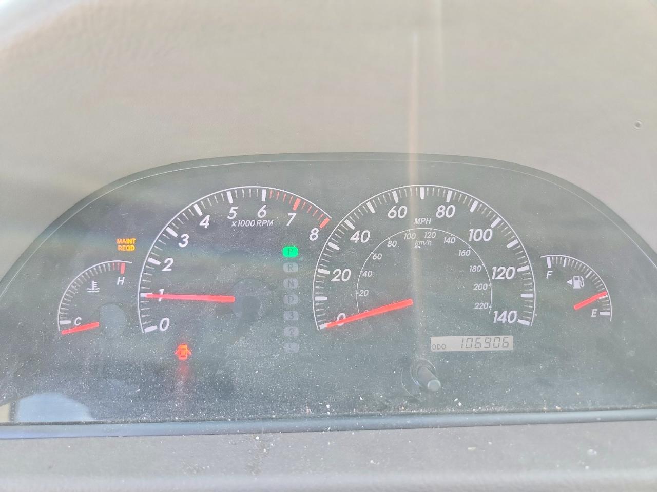 Toyota Camry Xle V6