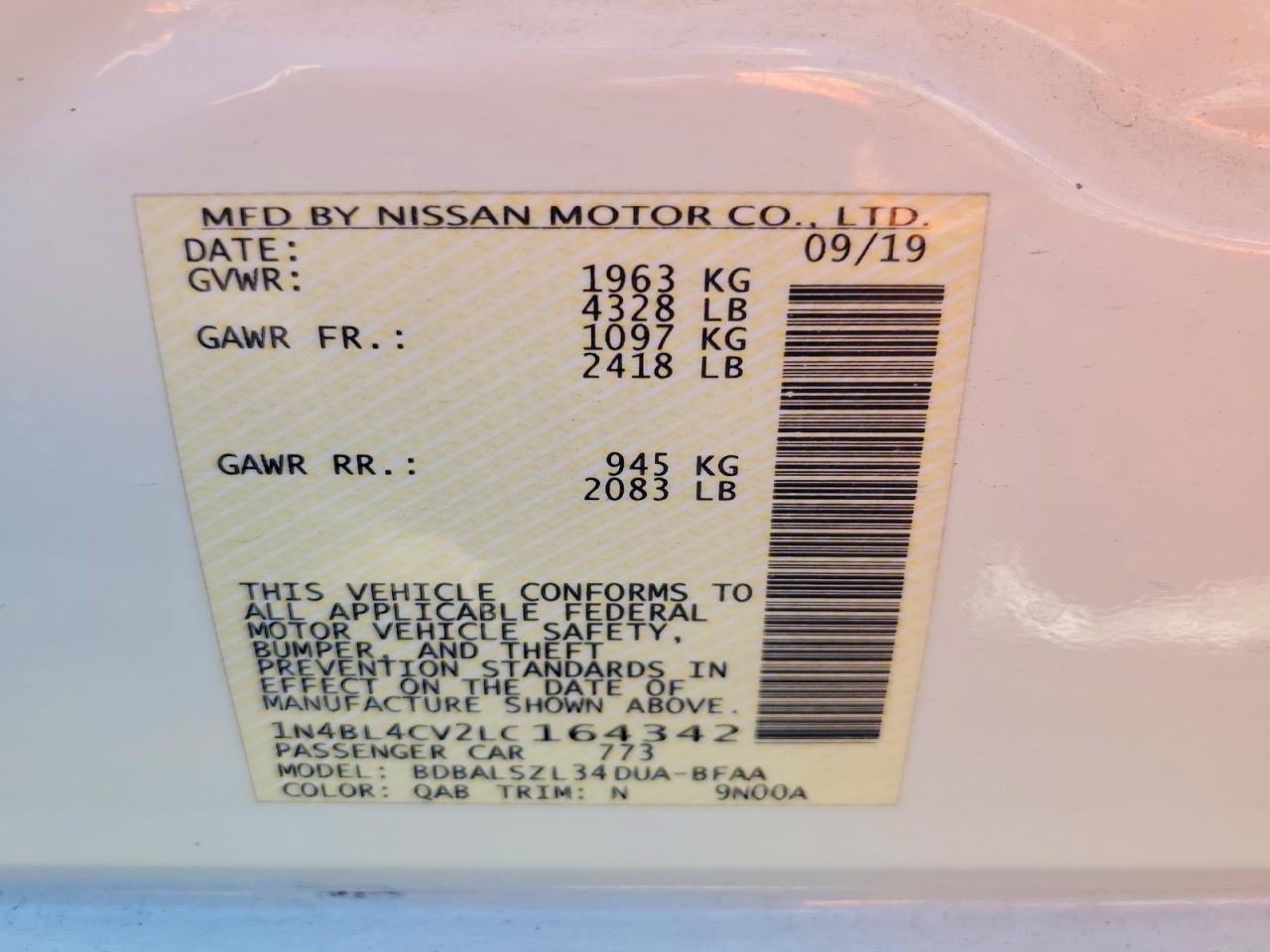 Nissan Altima 2.5 Sr