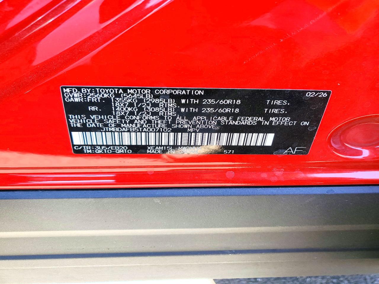 Toyota Bz Xle Xle