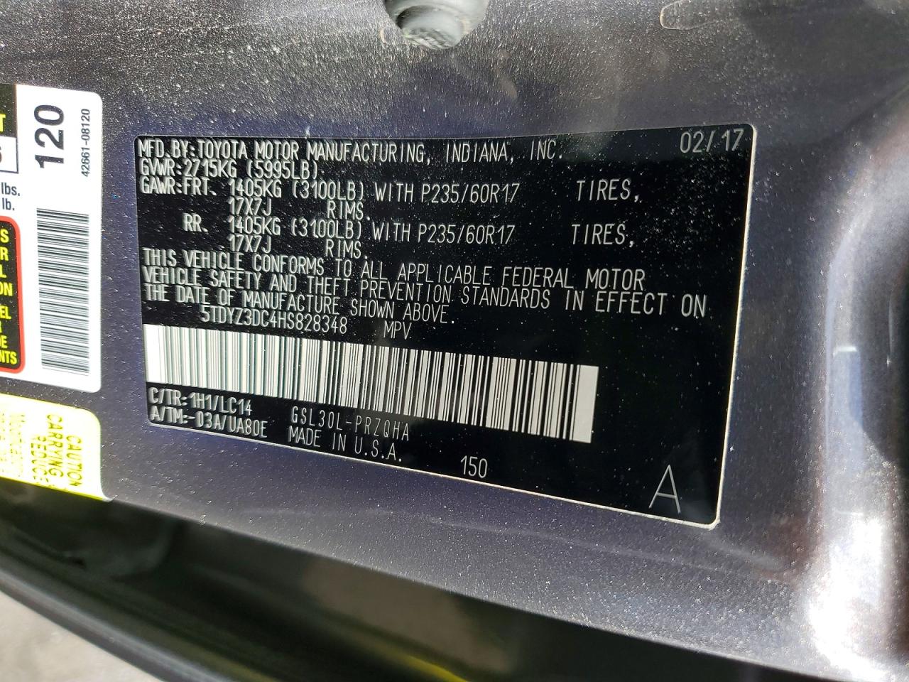 Toyota Sienna Xle 8-passenger