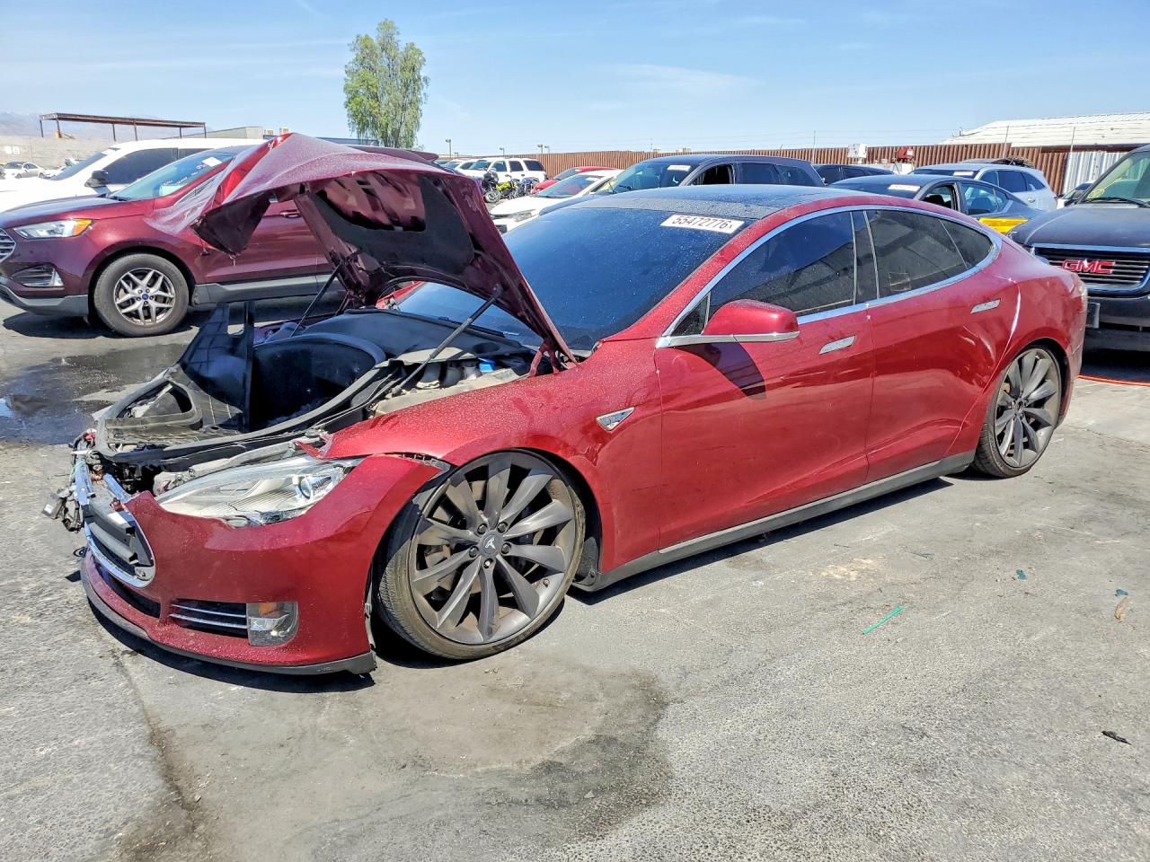 Salvage Tesla Model S Image