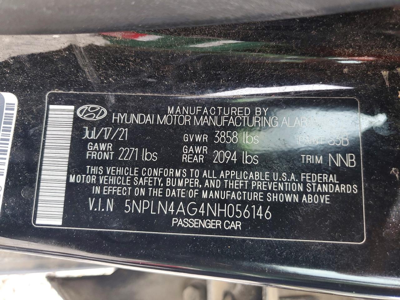 Hyundai ELANTRA Sel