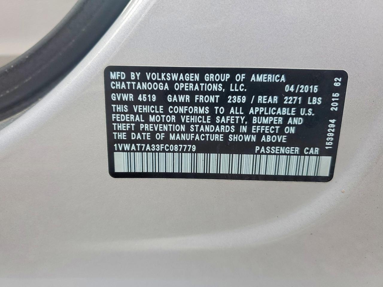 Volkswagen Passat S