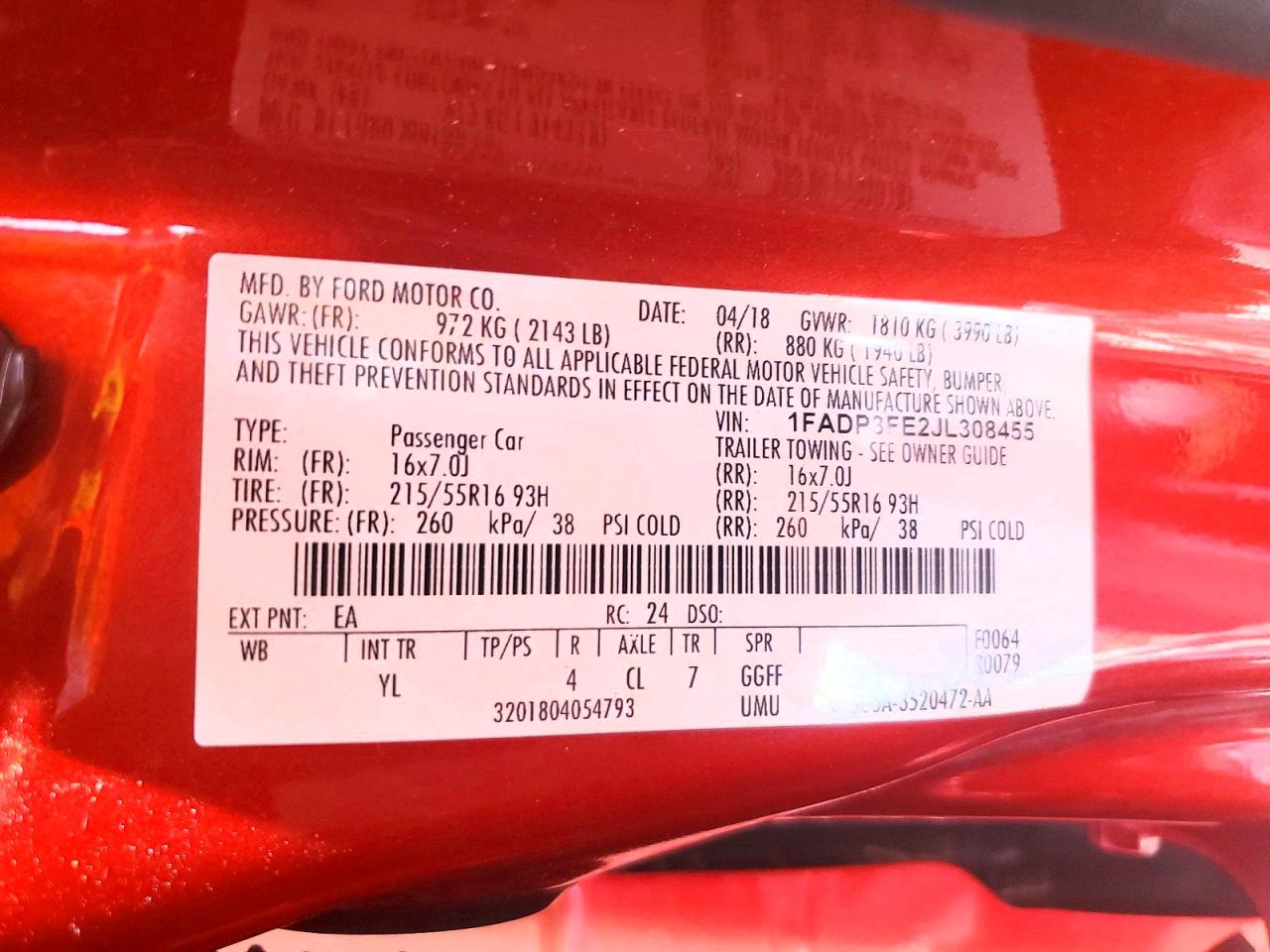 Ford Focus Se