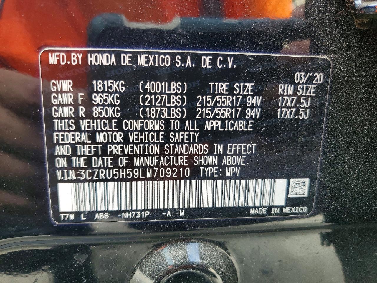 Honda HR-V Ex