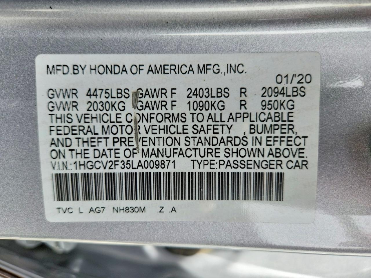 Honda Accord Sport