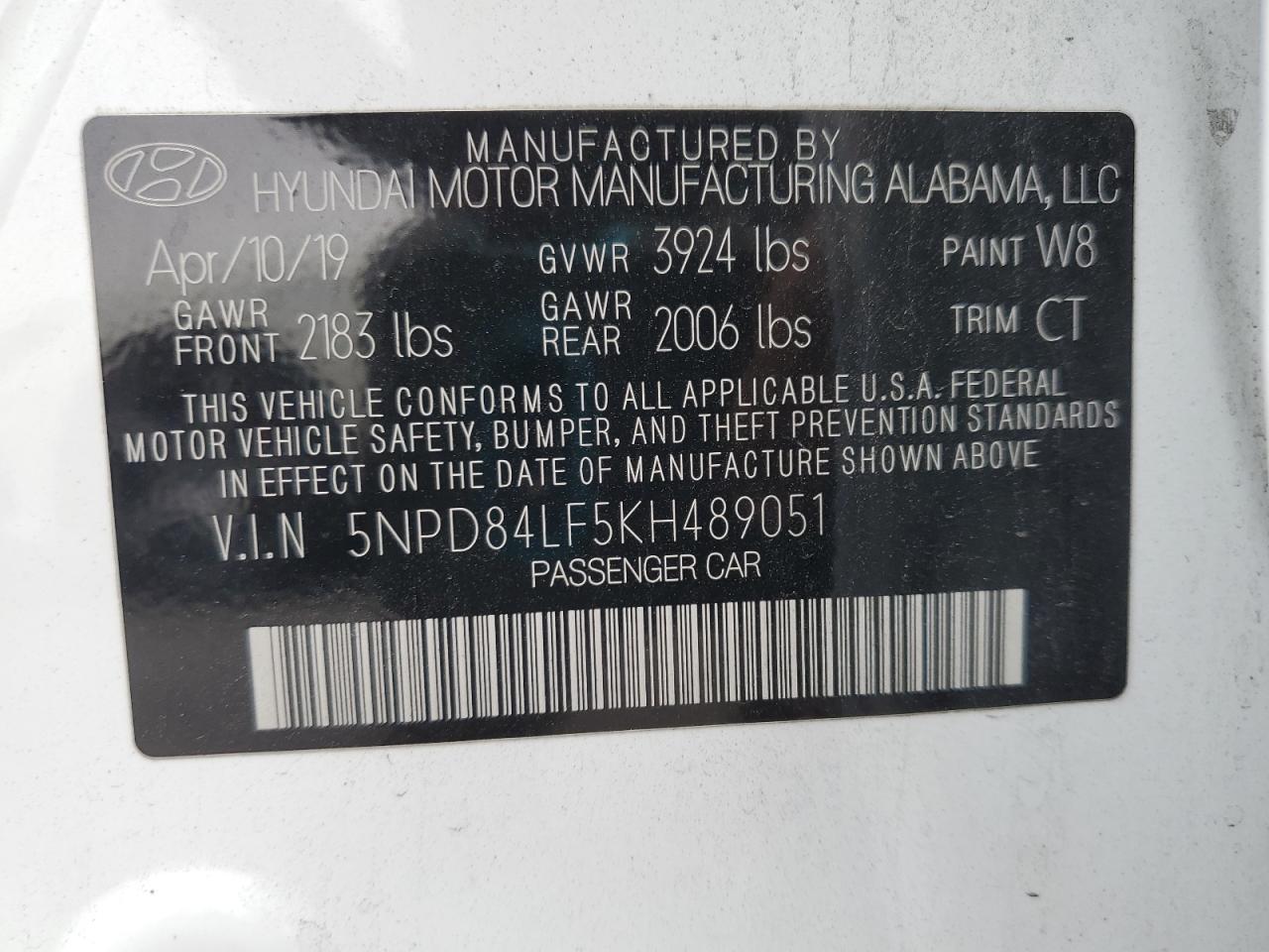Hyundai ELANTRA Sel