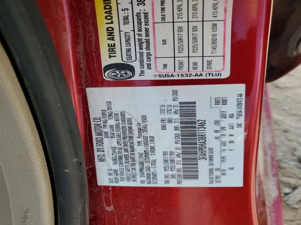 Ford Fusion Se