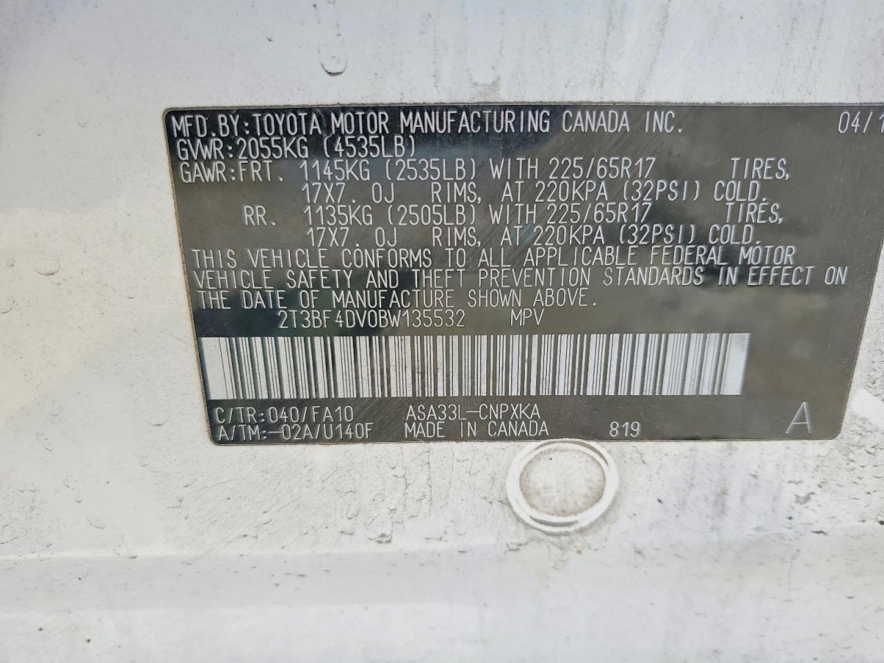 Toyota RAV4 Base