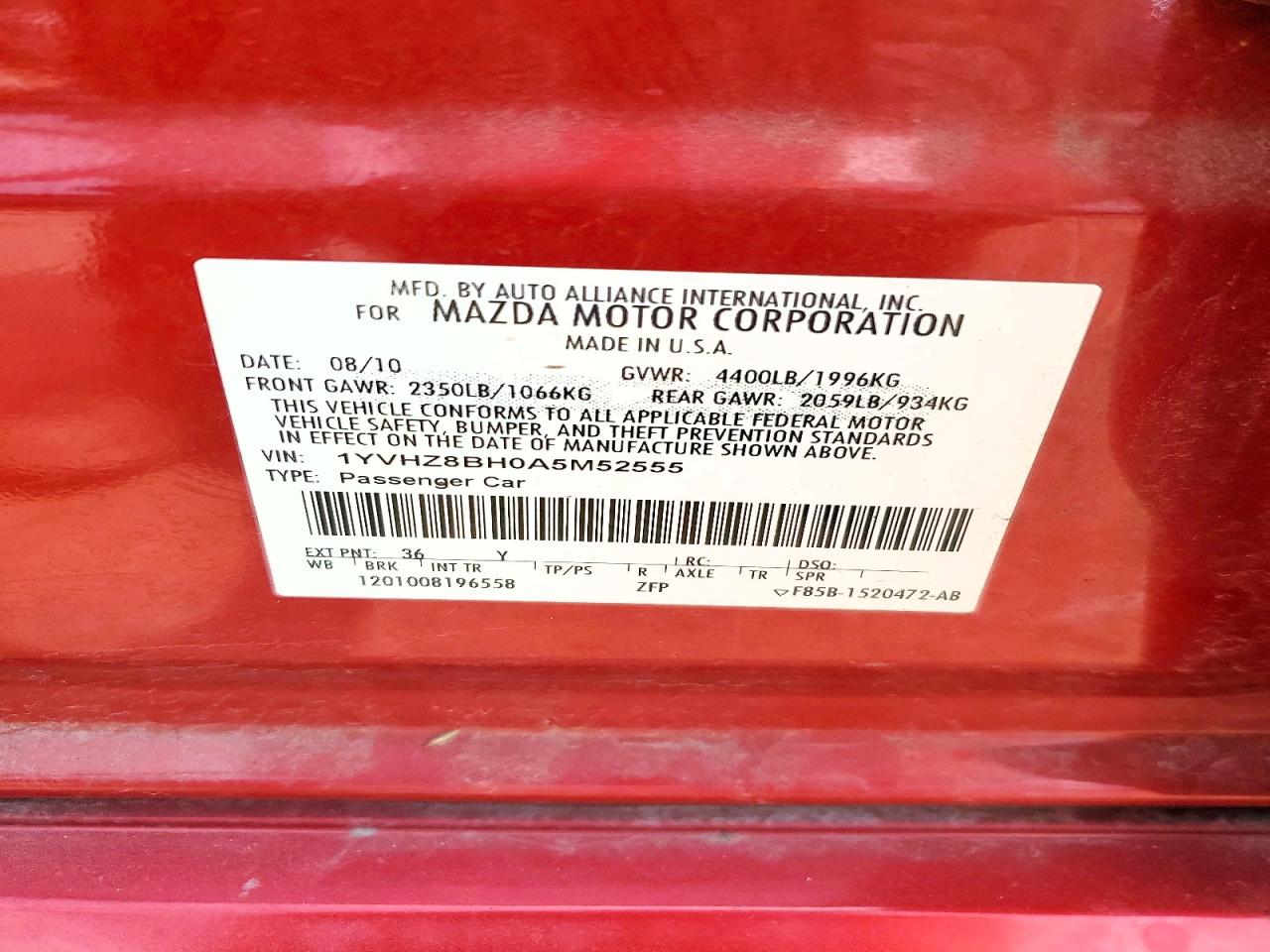 Mazda 6 I