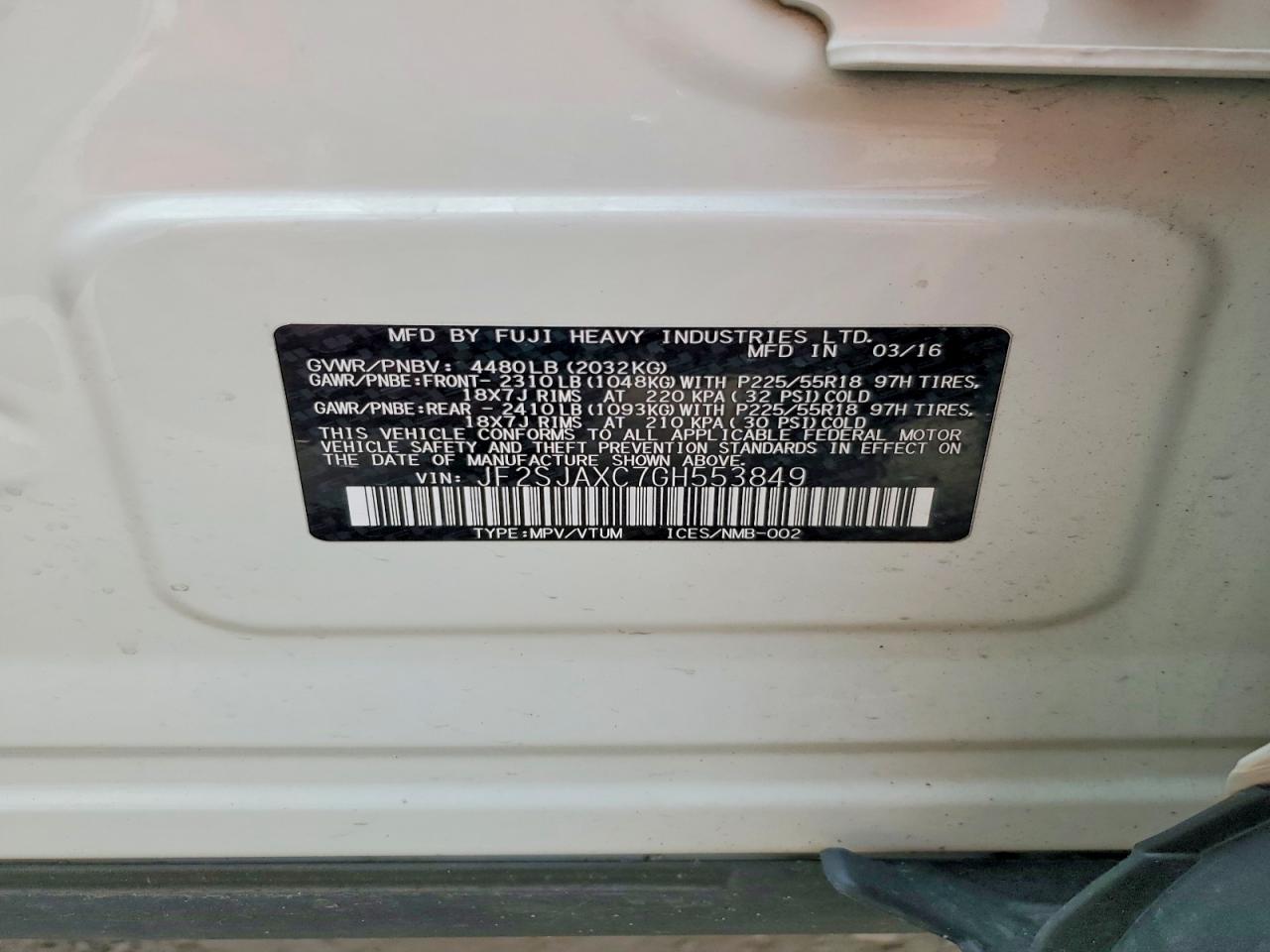 Subaru Forester 2.5i Touring