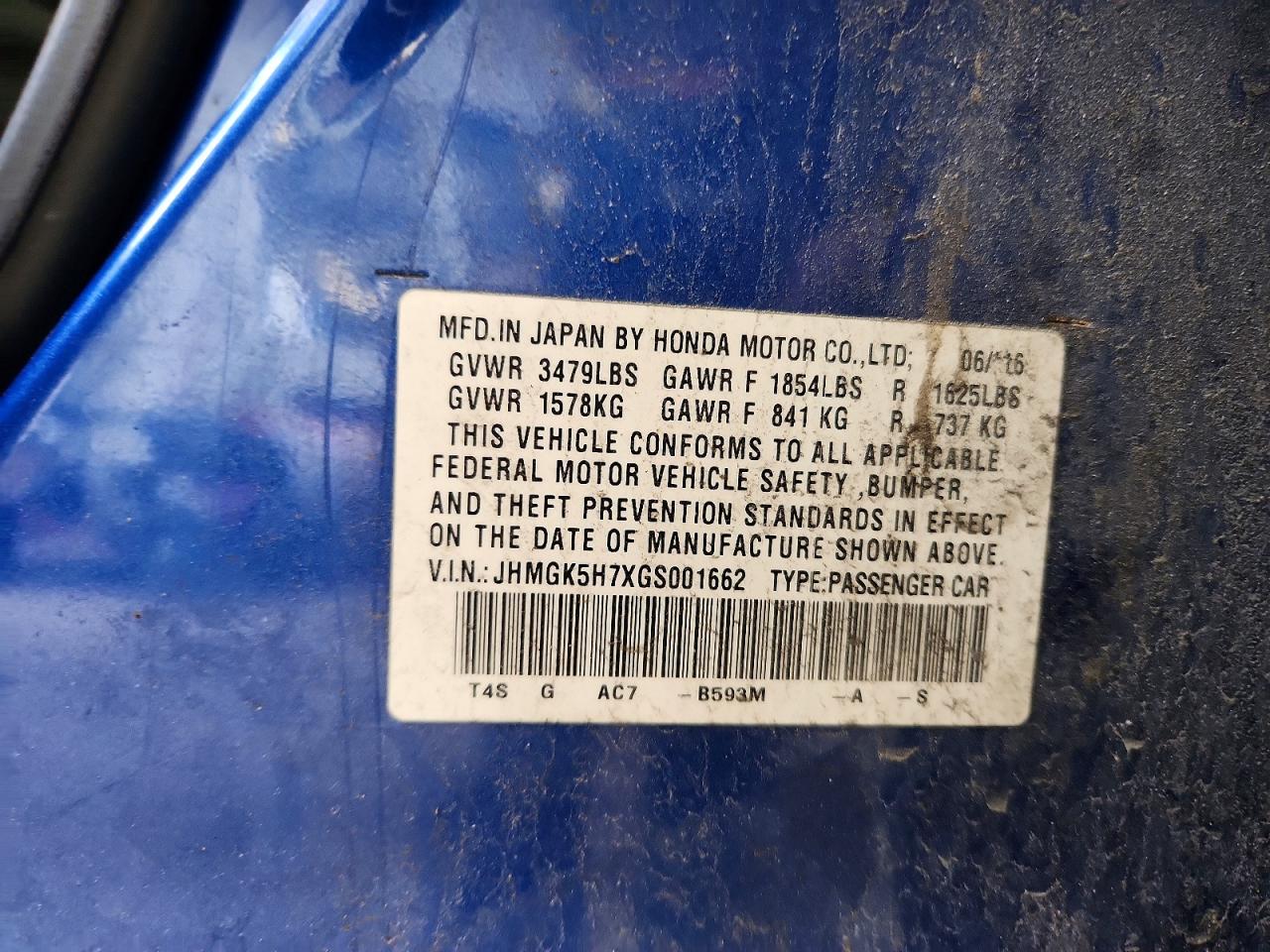 Honda Fit Ex