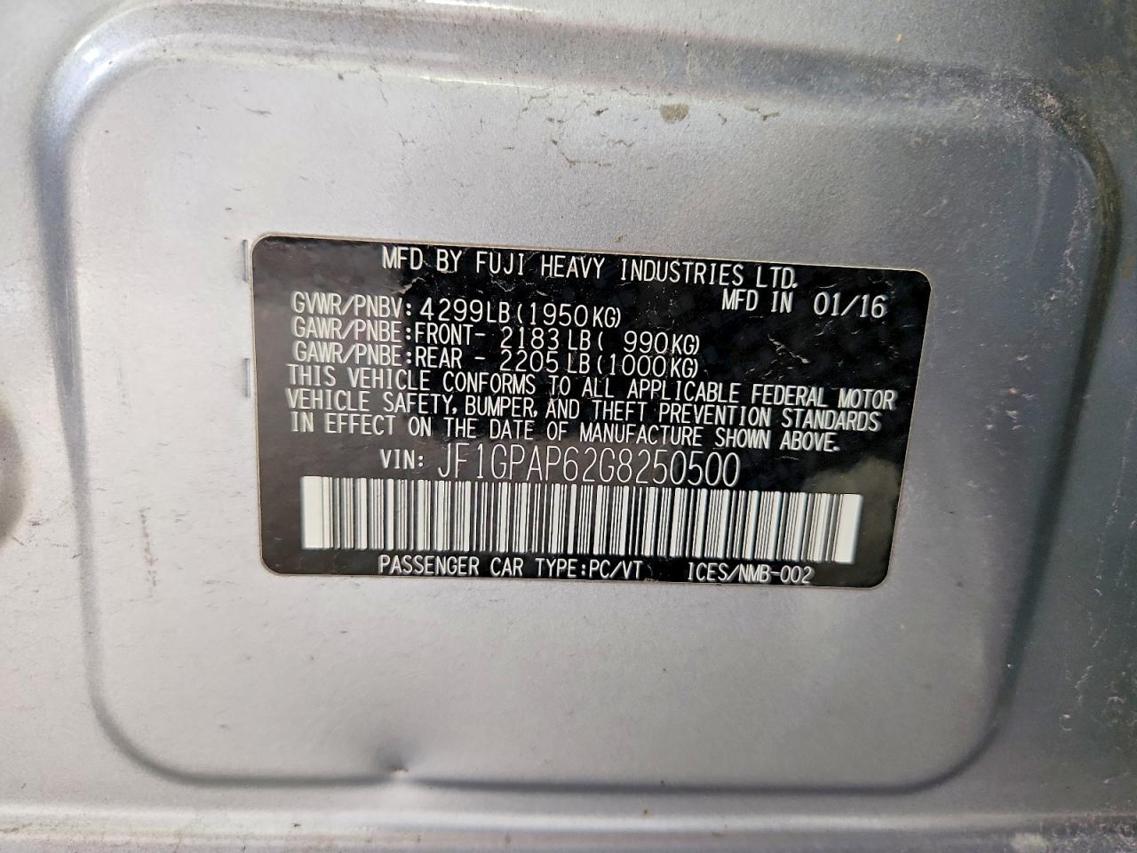 Subaru Impreza Sport Premium