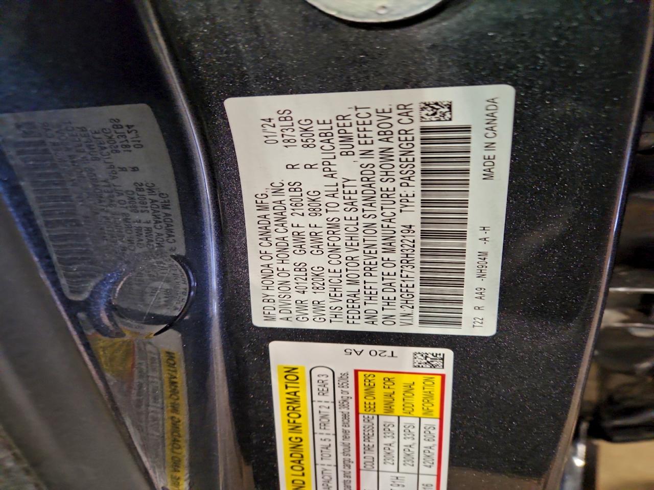 Honda Civic Ex