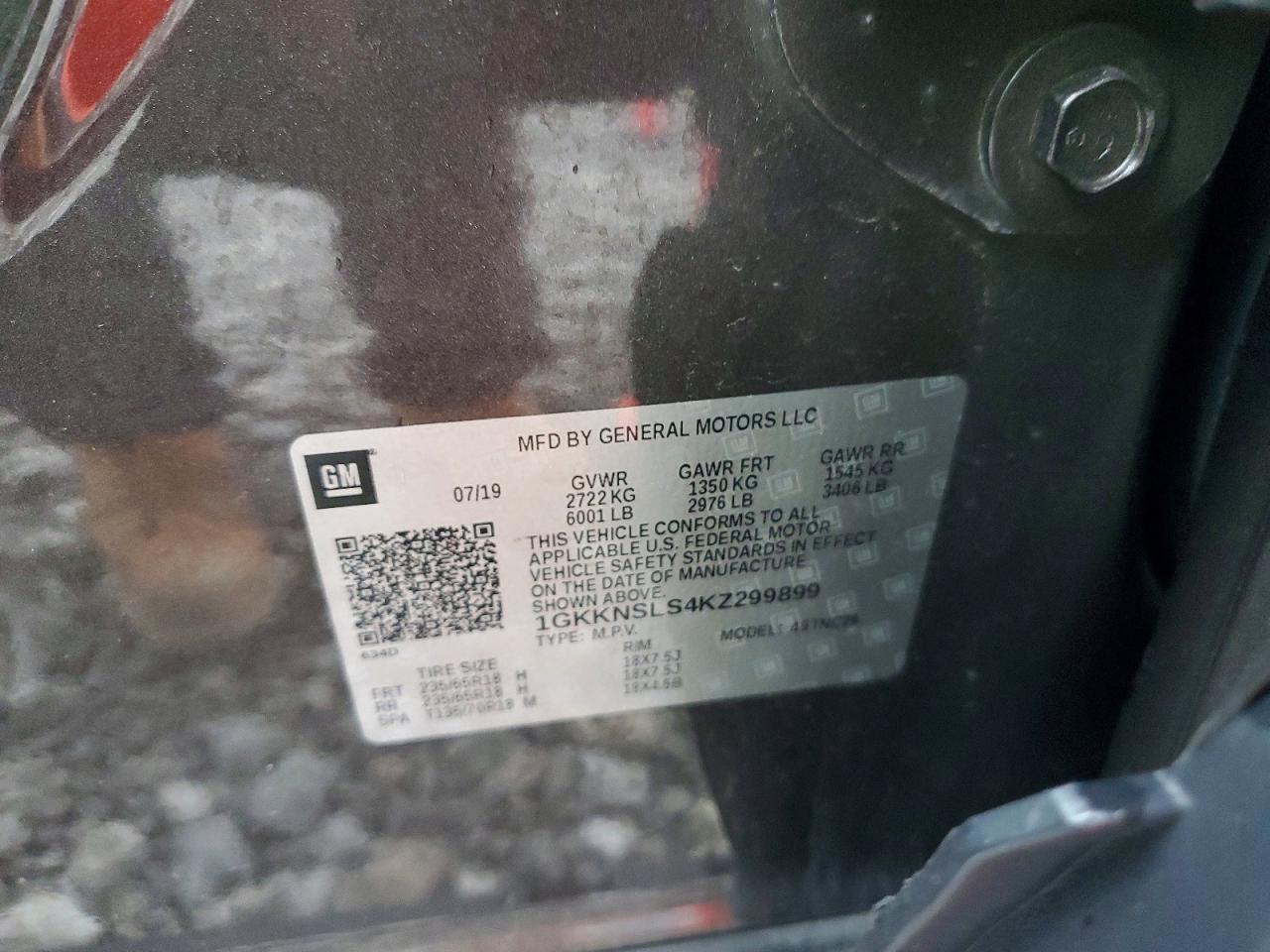 GMC Acadia Sle