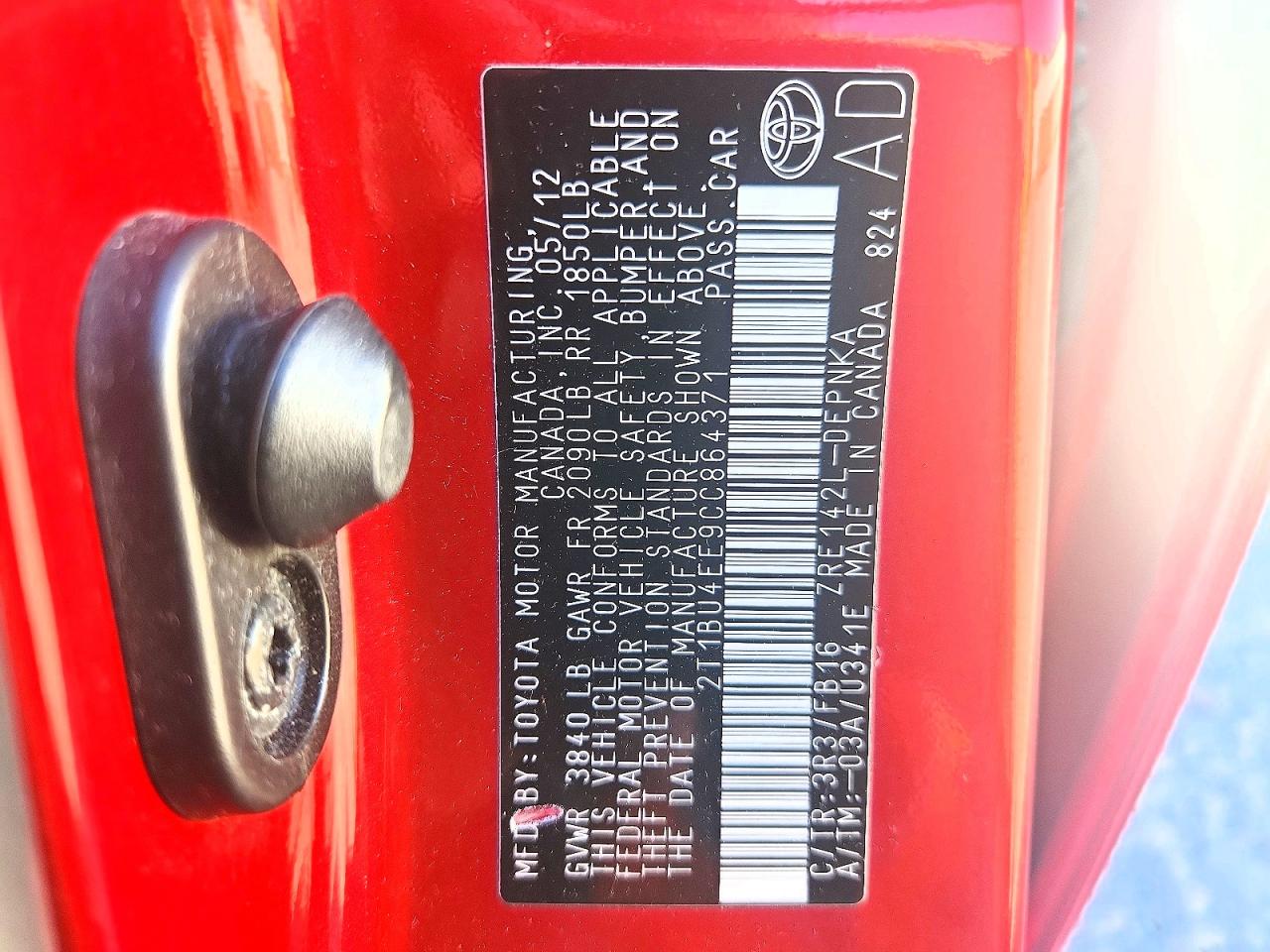 Toyota Corolla Le