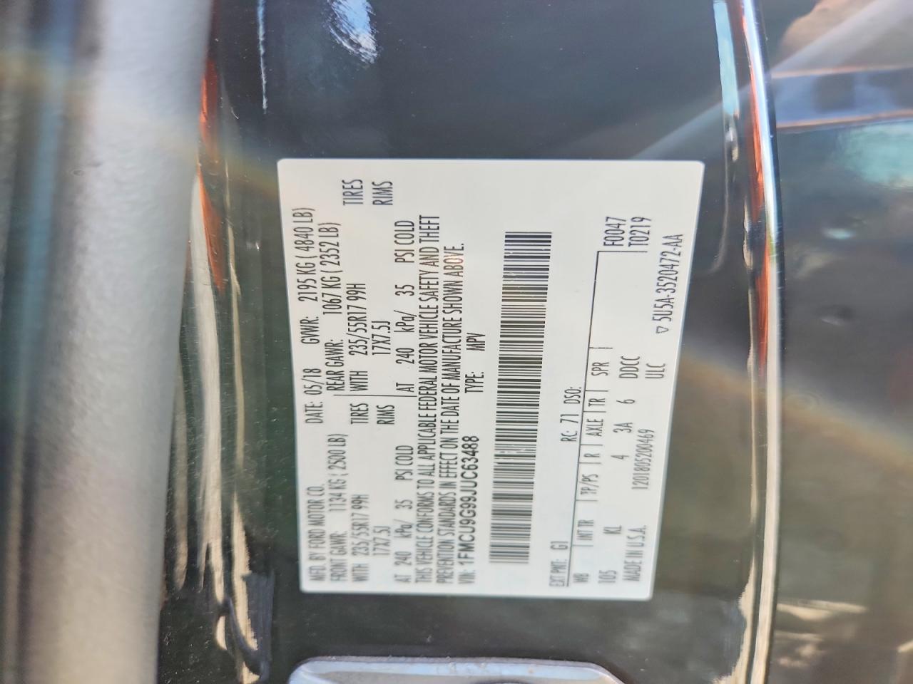 Ford Escape Se