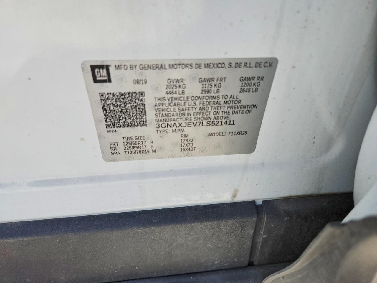 Chevrolet Equinox Lt